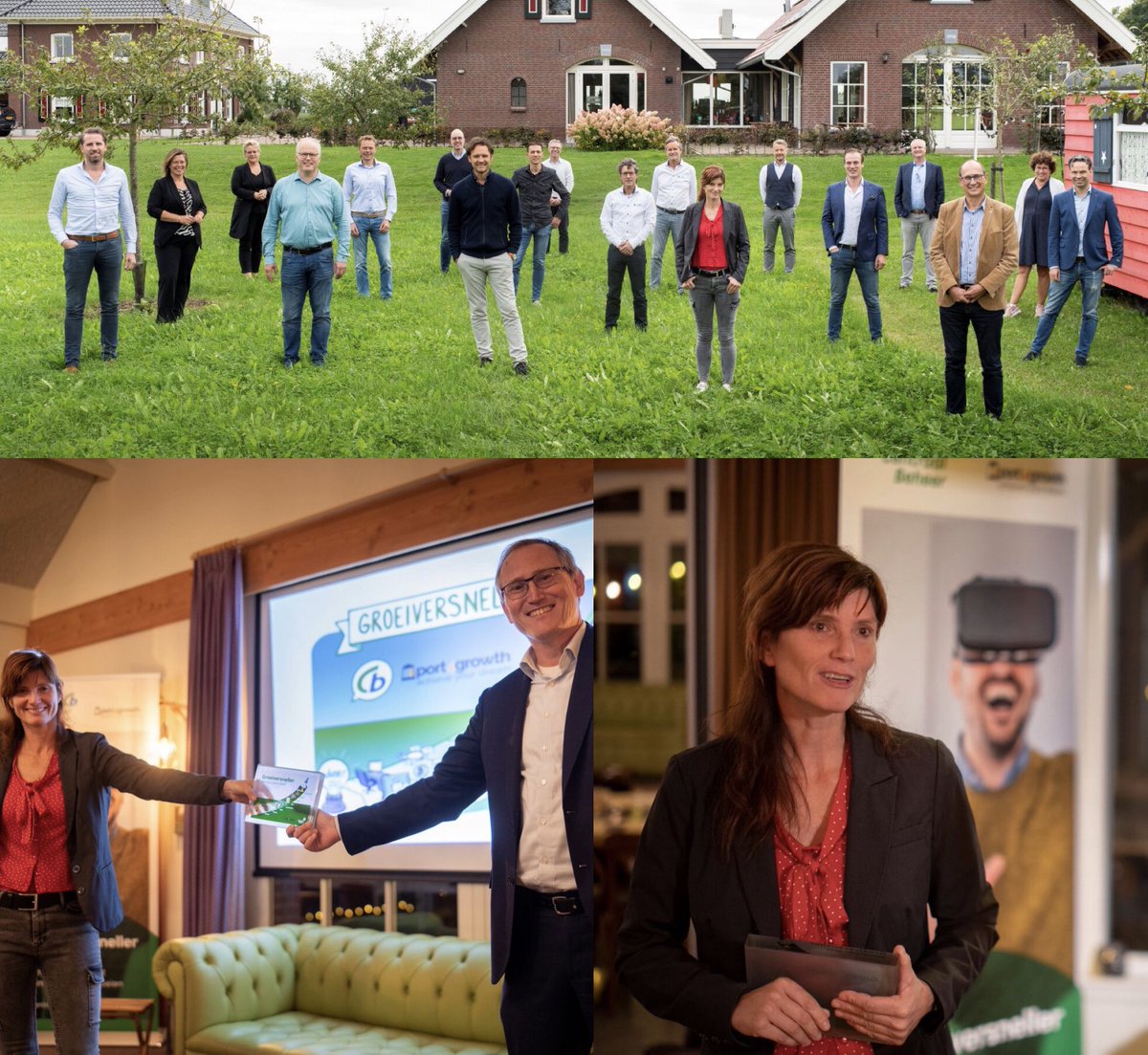 Een fantastische finale deze week van het ondernemersprogramma Groeiversneller! Diverse pitches gehad, maar met een winnaar Groeiversneller 2020: Anneke Dijkstra van Mrs. Italy, gefeliciteerd!! bit.ly/2DTmhxy <a href="/NLGroeit/">nlgroeit</a> <a href="/centraal_beheer/">Centraal Beheer</a> <a href="/Port4Growth/">Port4Growth</a>