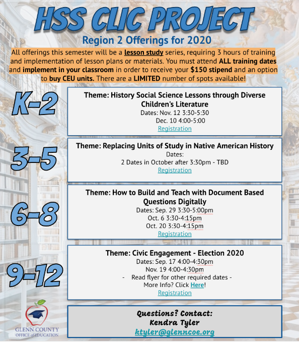 kendraltyler's tweet photo. Are you an educator in Region 2? Check out this list of offerings that will provide lessons and a stipend! Spots are filling up fast - and the 9-12 option starts NEXT WEEK! 
https://t.co/VP3wh4n6C7 https://t.co/Uk8zf8yXer