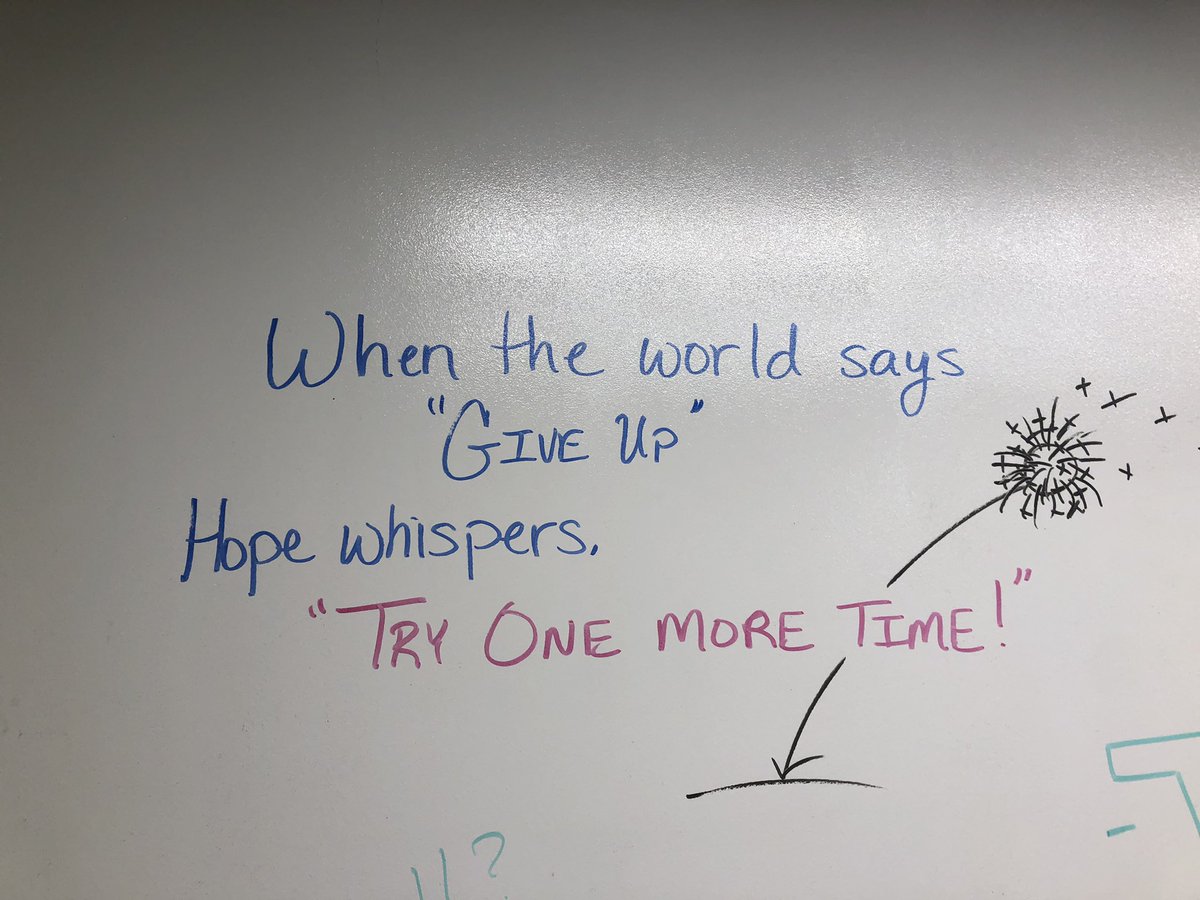 RobinAISD's tweet photo. I’m loving the Positivity Wall inside the collaboration cove at the @AllenSTEAM Center. Teachers are writing inspirational messages for our students. https://t.co/wTwjryCbcq