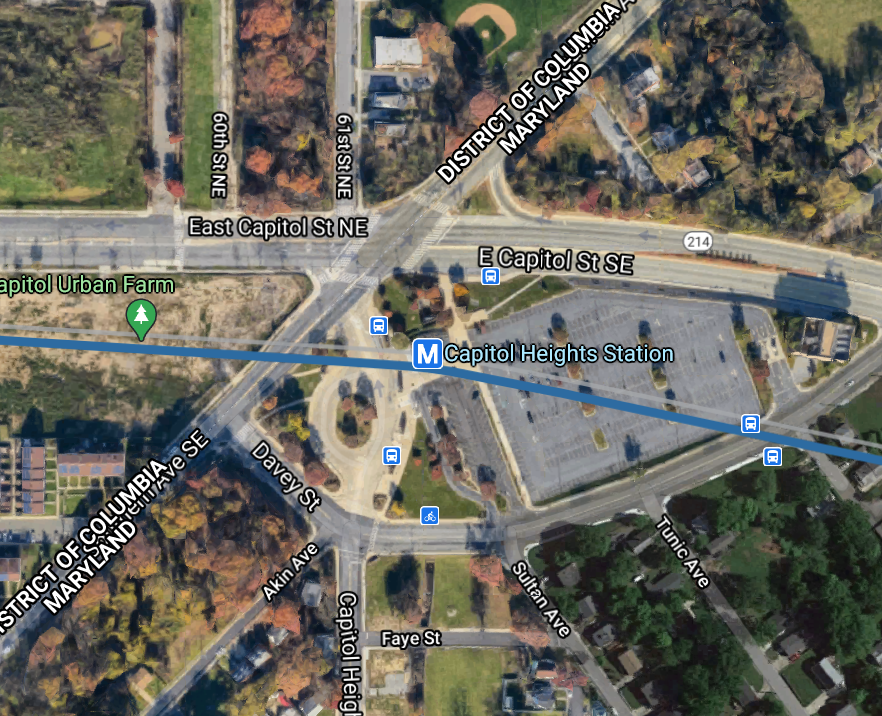 So without further ado, here are the nominees for "most frustratingly underdeveloped Metro stop" for each line. Silver Line nominees:East Falls Church (6 stops away)Capitol Heights (7 stops)Morgan Blvd (9 stops)Spring Hill (10 stops)