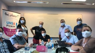 unsanormandie's tweet photo. Secrétariat Régional de rentrée, le premier en présentiel😷 À l'ordre du jour #TPE #SalonCSE #SRIAS https://t.co/g9rH5TVXJ9
