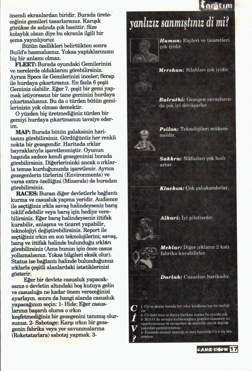 GameShowTR's tweet photo. #GameShow #GameShowTR
#YedinciSayı #Issue7
#Eylül1995 #September1995
Master of Orion
#MasterofOrion 🛰️
#Strateji #Strategy #TurnBasedStrategy
#SimTex @micro_prose
https://t.co/ZsQgOpHjLE
https://t.co/YzDOmmG1sd https://t.co/5yGNHkkd84