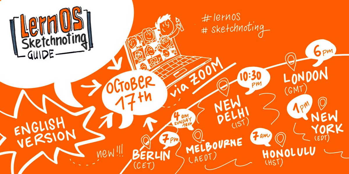 karlcdamke's tweet image. Sketchnoting people! There&apos;s a wonderful way to improve your sketchnote skills: #lernos #sketchnoting: 12 weeks in a group, project based, open, free an CC-BY.... But it&apos;s only available in German 😱😭😭
Aah.
Wait.
Wow.

English version release: Oct, 17th
eventbrite.de/e/the-lernos-s…