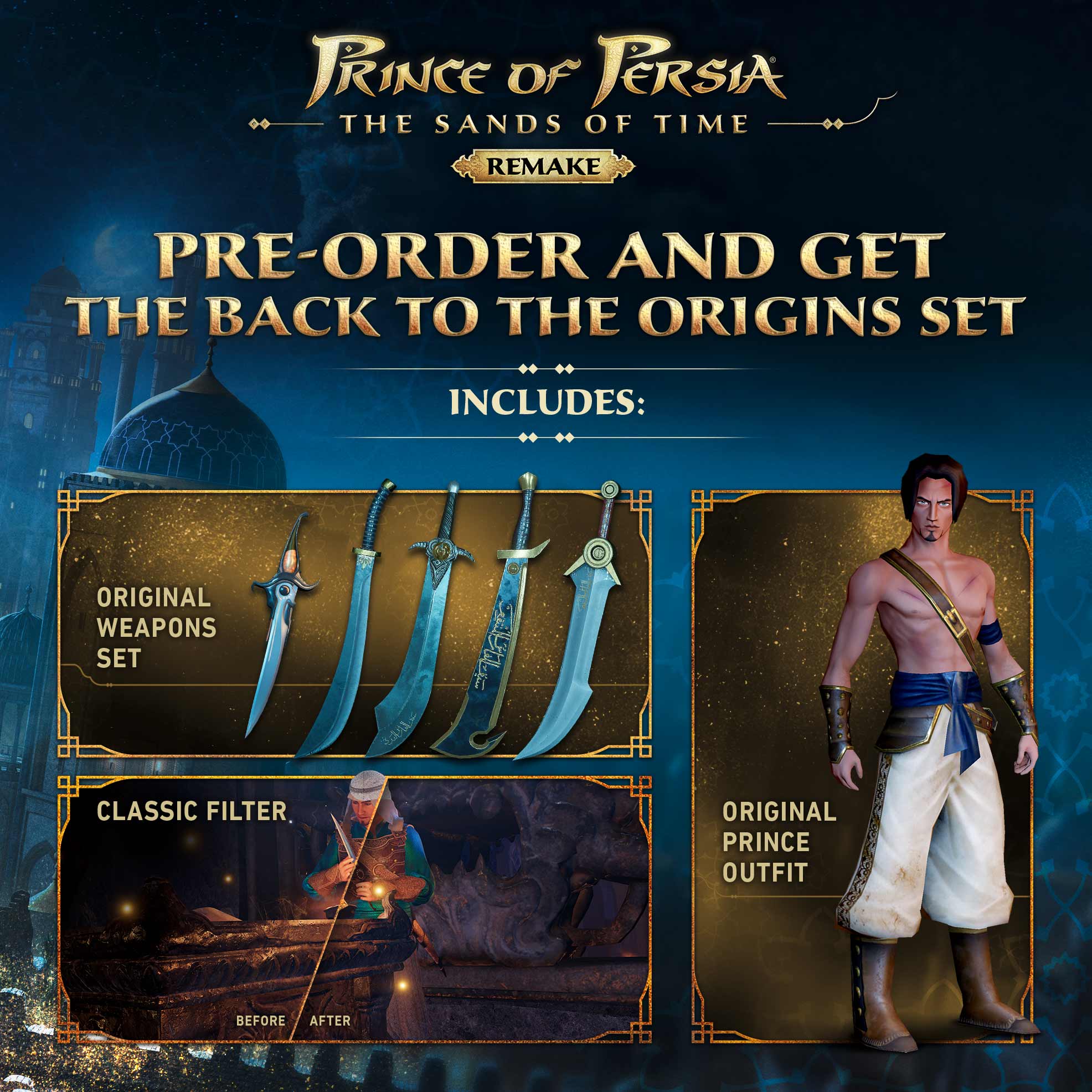 The Prince of Persia: Sands of Time remake has been pushed back