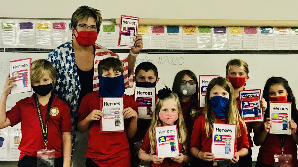 StMarthaCS's tweet photo. Mrs. Via-Reque's 3rd Graders honored the memory of 9/11 by creating Hero Books, making an Agomograph, & Mrs. Young, Principal, visited to read & discuss Fireboat: the Heroic Adventures of the John J. Harvey, by Maira Kalman. #ExcellenceInKnowledge #STREAM #PatriotDay #NeverForget https://t.co/fNVZFGG88A