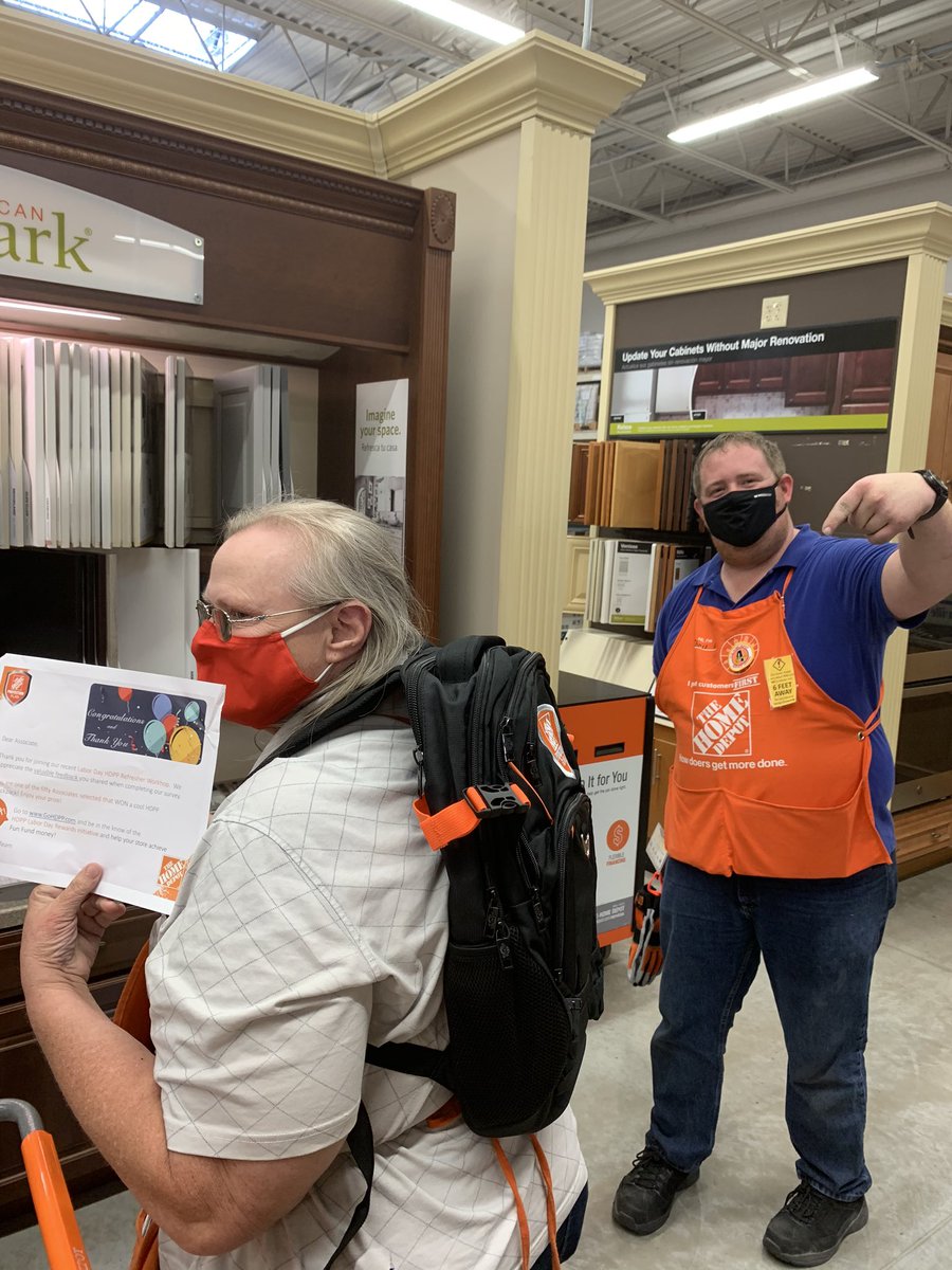 LisaBatten4's tweet image. Nancy attended the HDPP virtual training and won this awesome backpack for her participation! Congratulations Nancy! #HDPP