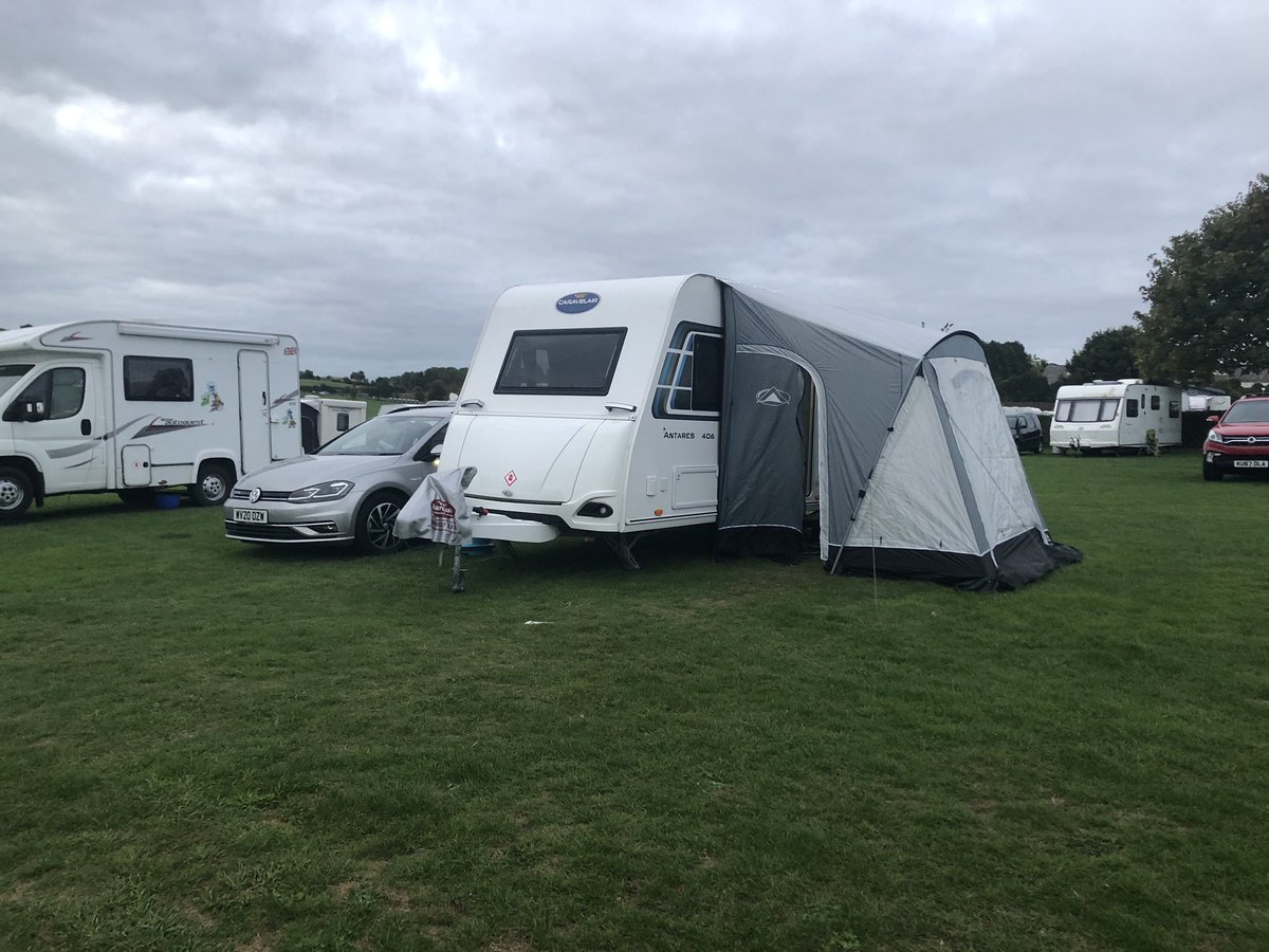 Another weekend in the caravan this time at Salisbury camping and caravanning club site