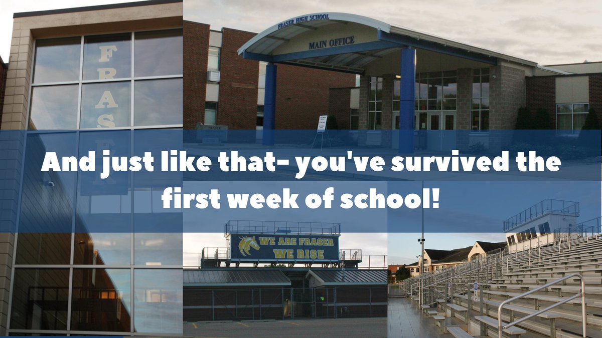 Do the background images look familiar? Yeah, we miss it too. That’s a wrap on our first week of school! See you again on Monday, but until then have a great weekend! Above all, find ways to prioritize your mental, physical, and emotional health. Stay happy, healthy, and safe!