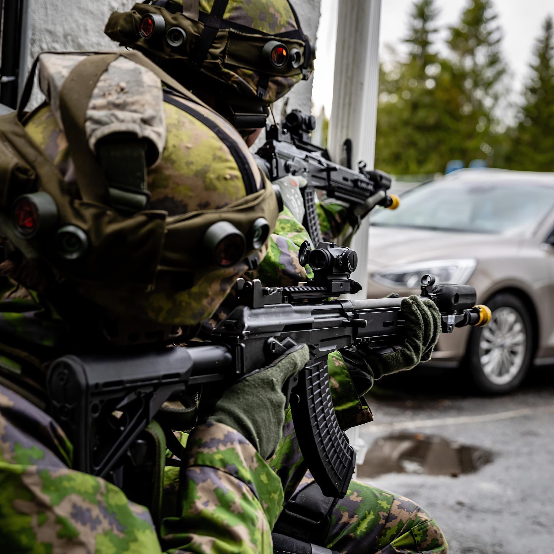 Julio / Caronte On Twitter: Finnish Military Police Conscripts With Rk 62M  During Exercise Kokkola 20 #Finland #Suomi #Military #Tactical  Https://T.co/5Wftnd0kcd / Twitter