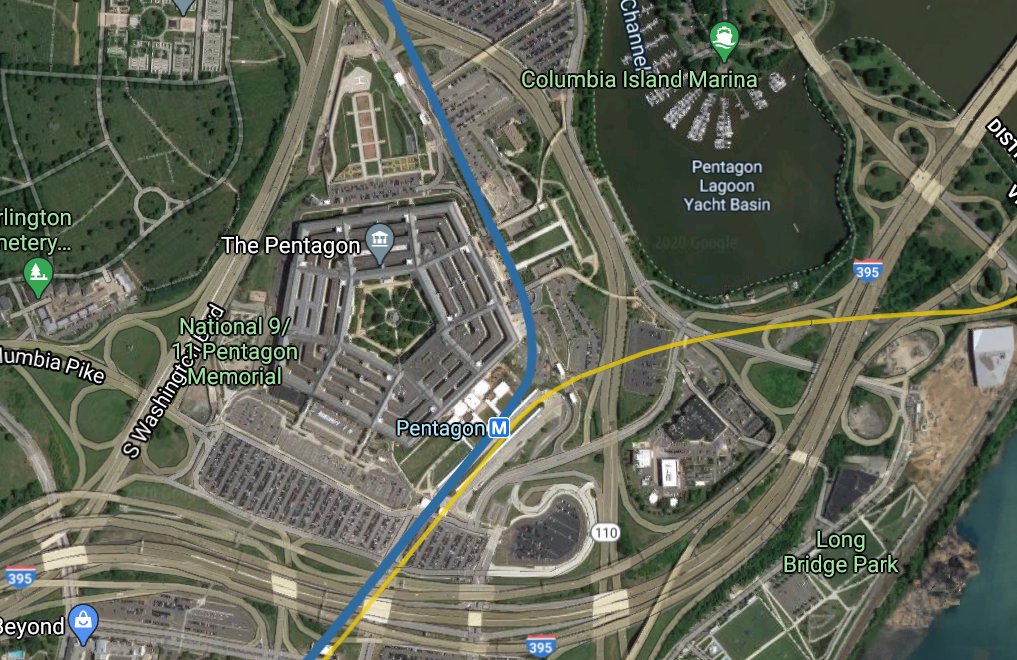 Blue Line nominees:Pentagon (1 stop away)Arlington Cemetery (2 stops)Van Dorn St (7 stops)Franconia-Springfield (8 stops)