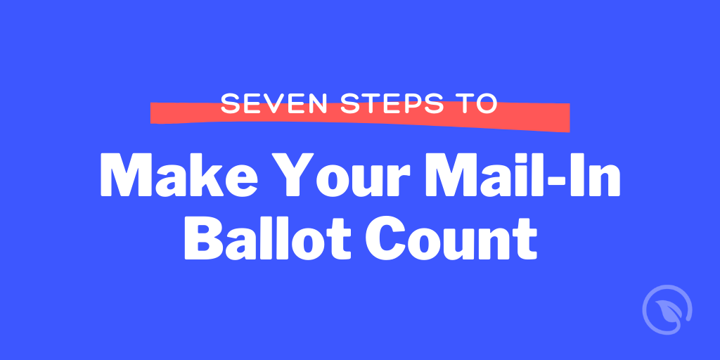 If you're planning on voting by mail due to  #COVID19, know that there are steps you can take to protect your ballot from being rejected.Check out our step-by-step guide and share it with your friends and family so that we all  #RockTheVote while staying safe and healthy 