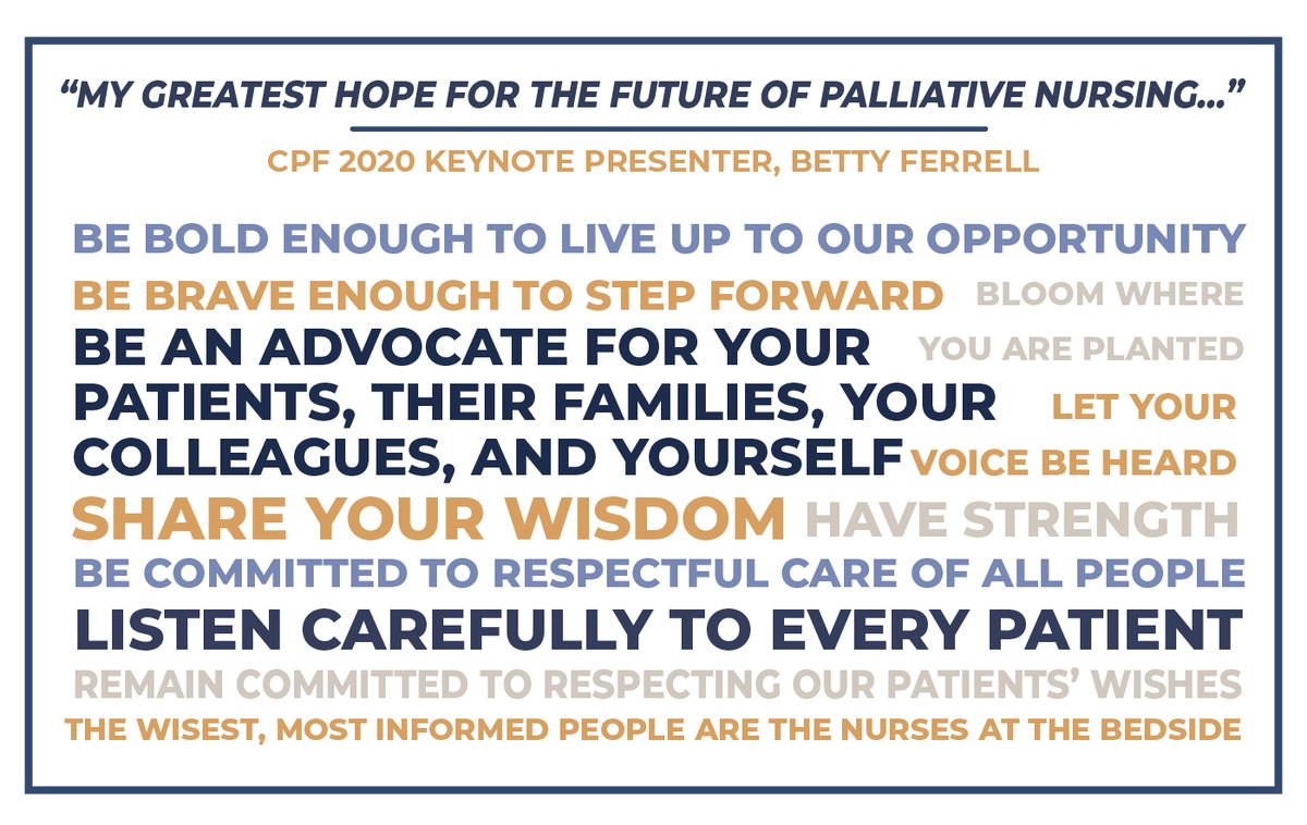 Some of our favorite takeaways from Dr. Ferrell's keynote address this morning at #2020CPF.