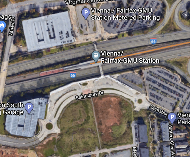 Orange Line nominees:West Falls Church (7 stops away)Cheverly (8 stops)Landover (9 stops)Vienna/Fairfax-GMU (9 stops)