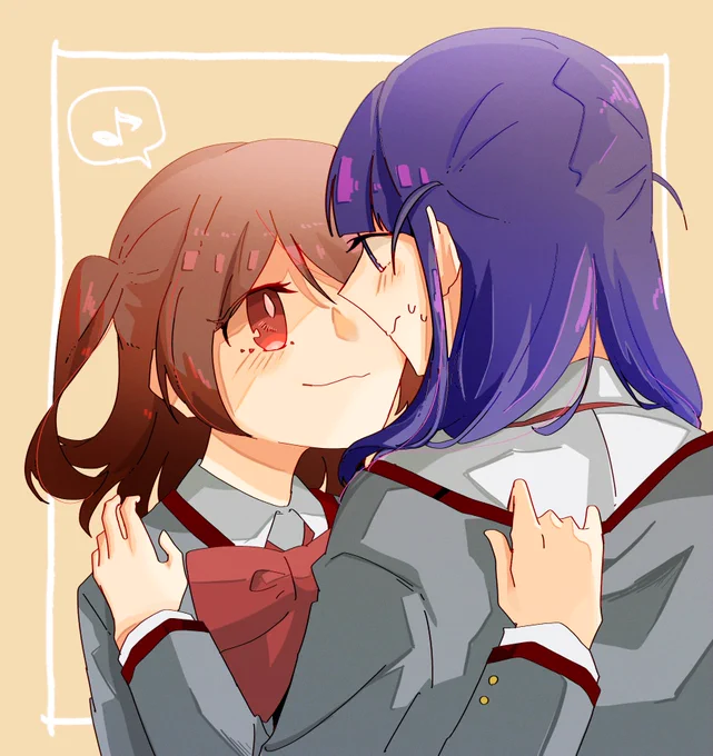 サバコさんとラフを交換してアレしたかれまひ✍️ 