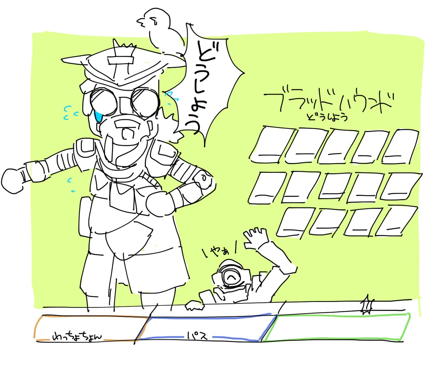 七草くりむ ブラッドハウンドのセリフが どうしよう にしか聞こえない件 T Co Vs2ebtrx8o Twitter
