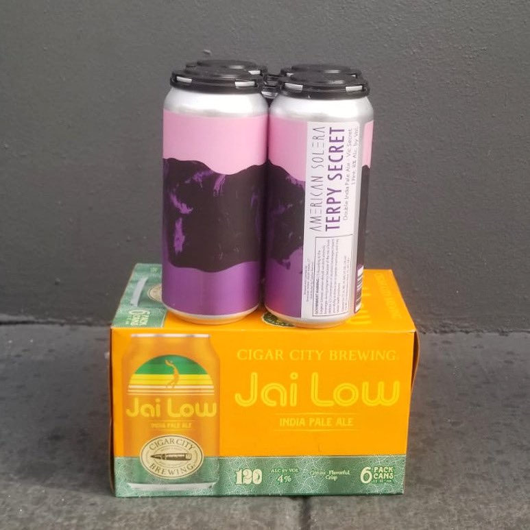 MendezFuel's tweet photo. NEW @CigarCityBeer Jai Low #IPA and American Solera Terpy Secret now in store and online | https://t.co/o7T2EaH24z 📲 

#craftbeer #supportlocal #miamibeerscene https://t.co/ARF3QLYcyu