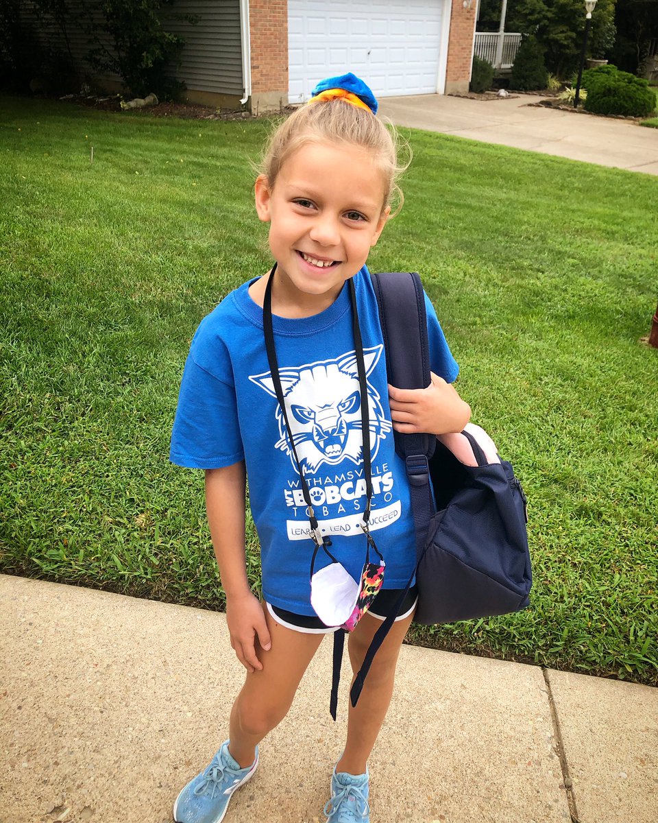 Forgot yesterday’s! Wrapped up spirit week with favorite team day and school spirit day! <a href="/WTBobcats/">WT Elementary</a> we love WT! 💙💛