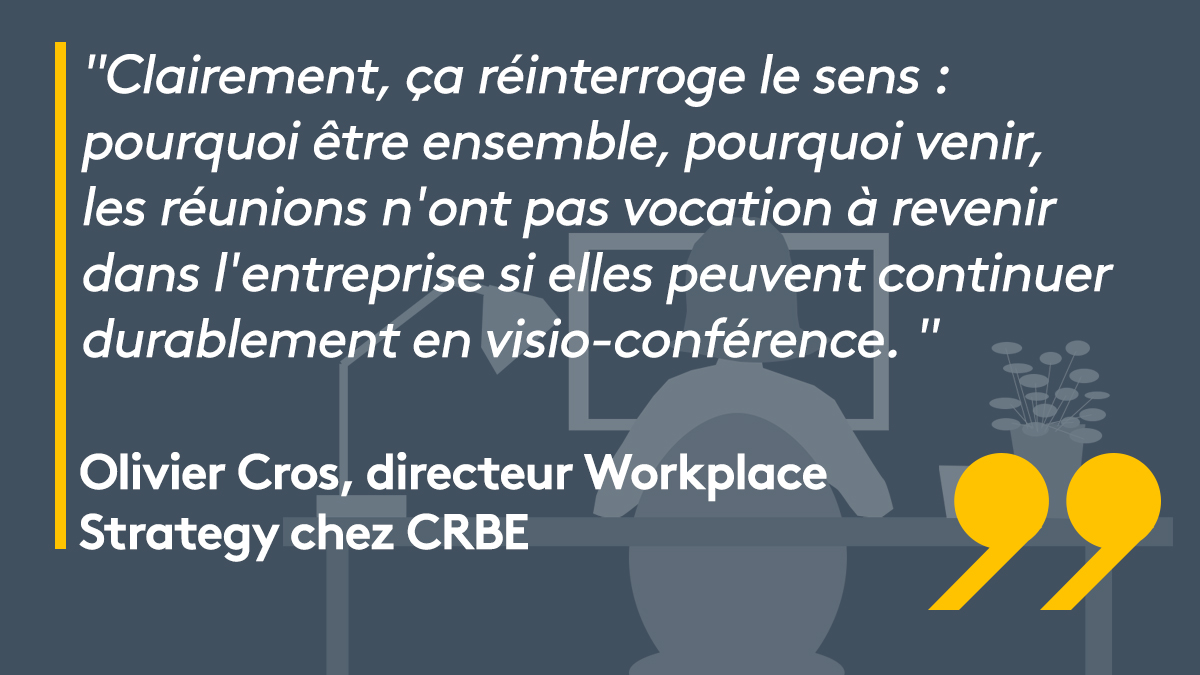 franceinfo's tweet image. Le secteur de l’immobilier est le premier concerné par la généralisation du télétravail cette année. Une chute de 20 à 40% sur un an de la demande de bureaux est attendue en région parisienne et dans le Rhône.