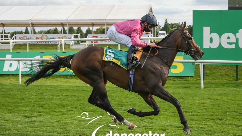 DoncasterRaces's tweet image. What a race! Spanish Mission wins the Group 2 Doncaster Cup.

Race 3 Result - @bet365 Doncaster Cup Stakes (Group 2) @ChampionsSeries 

🥇Spanish Mission
🥈Selino
🥉The Grand Visir

Jockey: #WilliamBuick
Trainer: #AndrewBalding
Owner: Team Valor Llc &amp;amp; Gary Barber
#StLeger