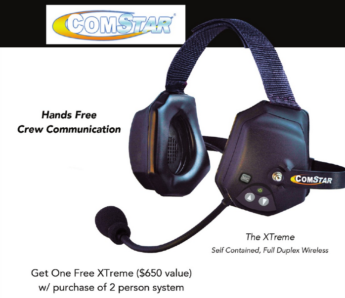 TowTimesMag's tweet photo. Huge savings – Get one FREE Xtreme ($650 value) with purchase of two-person wireless system. Use code Tow2020 at checkout. Buy: https://t.co/ElhrsMAHj7   @EartecCompany https://t.co/Eqbp572Fc0