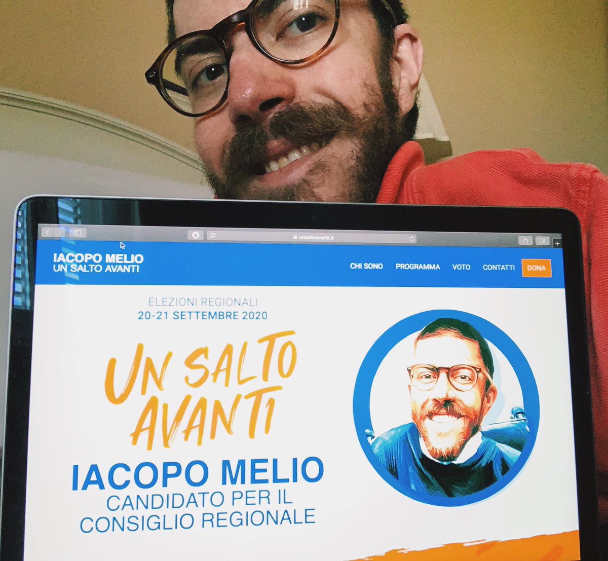 Il mio, il nostro sogno, adesso è online.
Vi lascio IL MIO PROGRAMMA COMPLETO come candidato capolista al consiglio regionale, per le elezioni del 20-21 settembre.⠀
Troverete anche il modo per sostenere le idee di uguaglianza che lo rappresentano.
👉🏻 unsaltoavanti.it