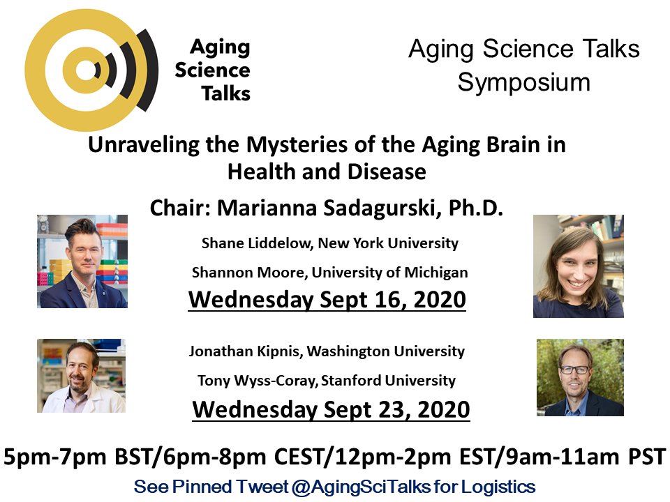 Aging Science Talks tweet media