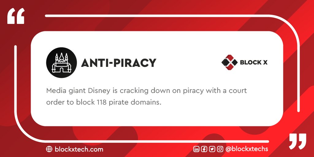 blockxtechs's tweet photo. Even big companies like Disney face the threat of piracy on their IPs every now and then!

#SayNoToPiracy #AntiPiracy #NoCopy #CreateOriginal #CopyrightOnly #compliance #policy #trust #data #PrivacyNews #data #personaldata #privacynews #privacyaware #dataprotection https://t.co/QMmUHRPmcr