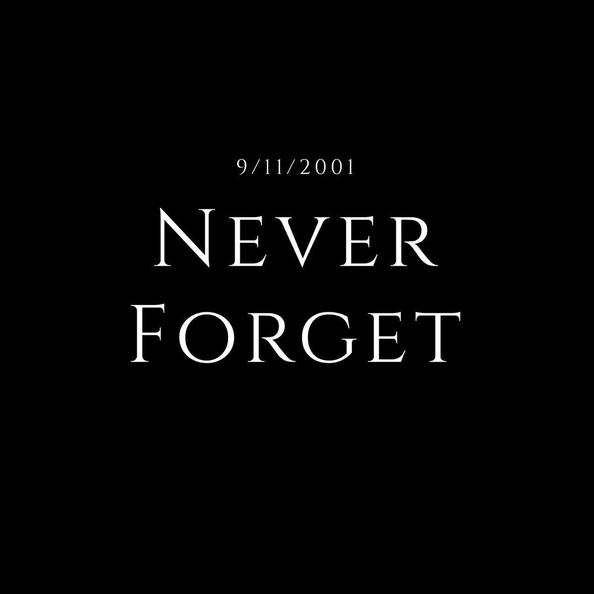 "That day we watched unspeakable acts of evil unfold But we also witnessed incredible acts of courage, outpourings of human kindness, fierce solidarity and that is what will be remembered along with thousands of innocent souls that perished that day 9/11/01. Never Forget." - GWB