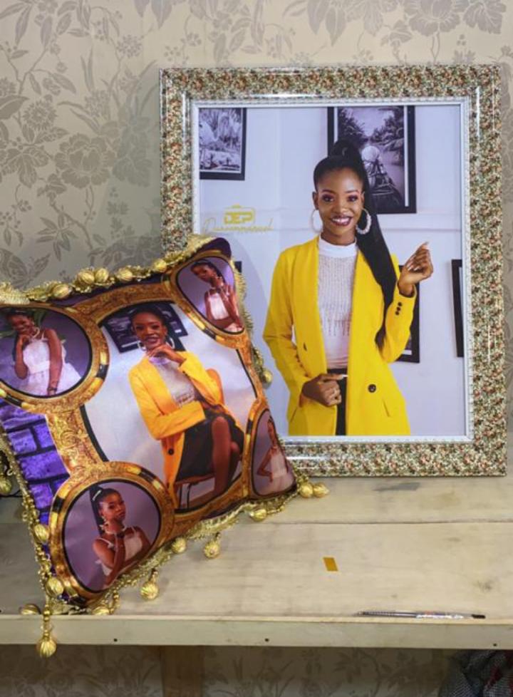 LiStacia World is into sewing and customization of wears and gift/promotional sourvenirsMagic mug 3000Sports Bottle 2500Throw pillow 5000Picture Frame 7000Round neck 2500Order via 08036857925Instagram/Facebook:  @LSWorldBrand