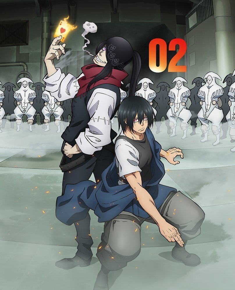 OtakuPT's tweet image. Capa do 2º Blu-ray de Fire Force
#fireforce