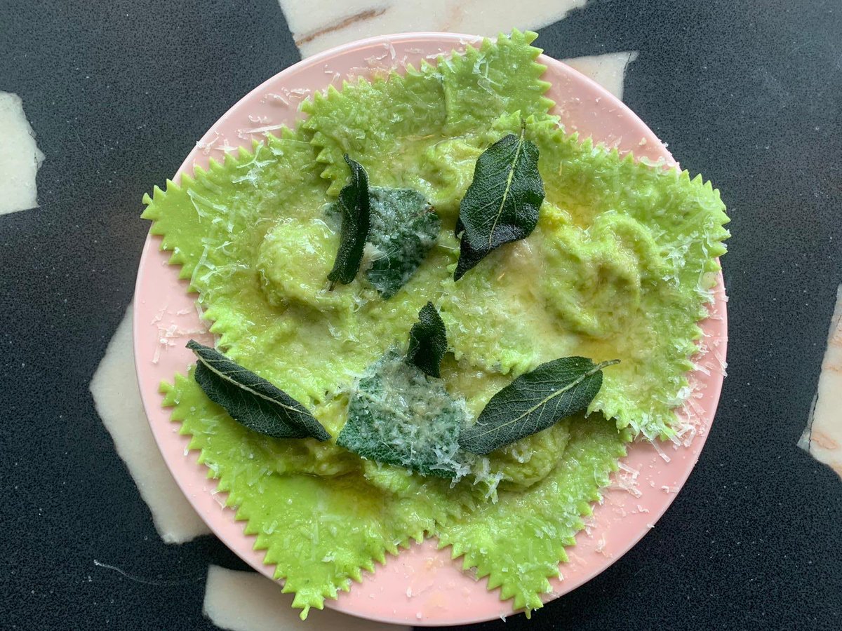 PastaioLondon's tweet photo. Autumn squash ravioli is back on in Westfield! https://t.co/TOc67QwGgx
