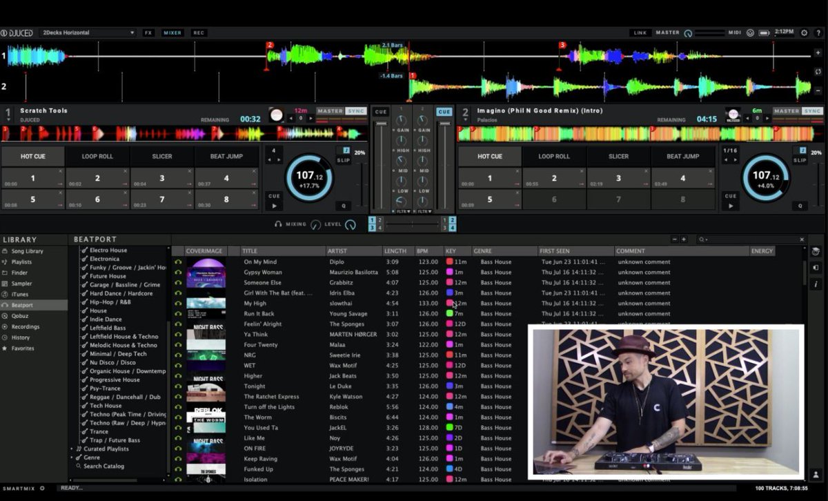 djucedsoftware's tweet image. NEW! You can now follow @djhapa&apos;s courses for the DJControl Inpulse 300 directly in DJUCED by clicking on the DJ Academy Section 🎓! 
Create your very own 15 minutes mix now! 🙌
#DJAcademy #DJControlInpulse300 #LearnToMix