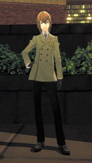 he (canonically) stands like this