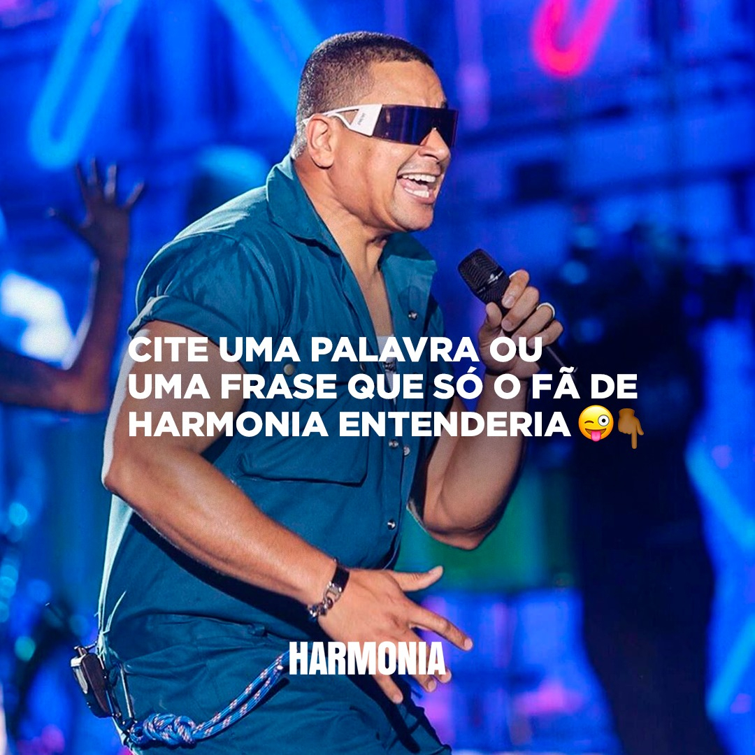 harmoniadosamba's tweet photo. Só quem tá coladinho na gente o tempo todo sabe... e essa eu quero ver! 😌 Você saberia dizer uma palavra ou uma frase que só quem é fã do #Hamonia entenderia? 🤔 Se sim, conta aqui pra gente! 👀 https://t.co/qZ5xBqljDy