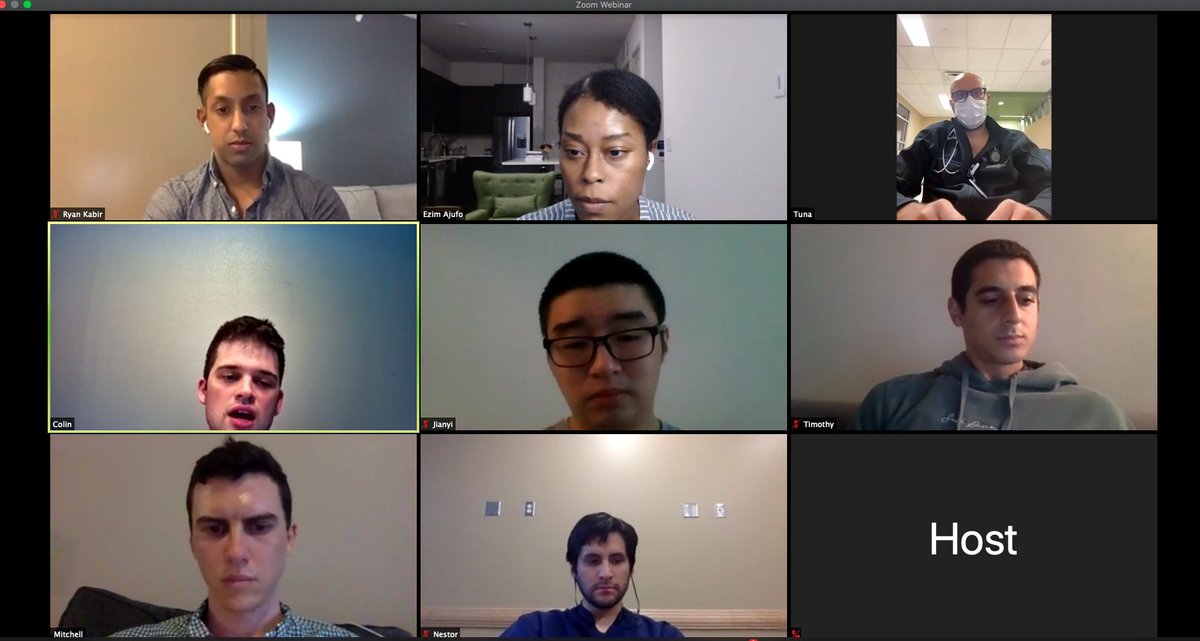 Webinar 3/4 completed! Thank you <a href="/RyanKabirMD/">Ryan Kabir, MD</a> <a href="/TunaUstunkaya/">Tuna Ustunkaya</a> <a href="/CBergstromMD/">Colin Bergstrom</a> <a href="/jianyi_yin/">wahahaha</a> <a href="/ZakiTimothy/">Timothy</a> <a href="/MVonitzstein/">Mitchell.vonItzstein</a> <a href="/NEVasquez92/">Nestor Vasquez</a> for sharing your experiences with getting involved in scholarly projects. Take home: easily done, all about the people - co-residents and mentors.