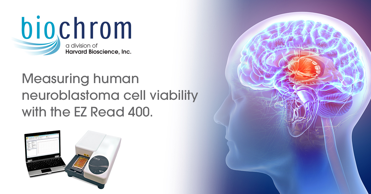 Biochrom's tweet photo. MTT Assays are commonly used in neuroscience to help uderstand the cytotoxic or neuroprotective qualities of drugs and compounds. Here's just one example where the Biochrom EZ Read 400 has helped Alzheimer's researchers with their work: https://t.co/qdduzYp3AZ https://t.co/Ye1R4bROVH