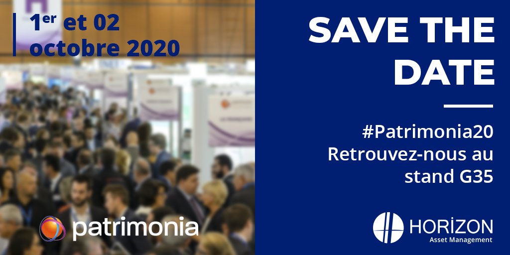 HorizonAm's tweet photo. @PatrimoniaLyon . Bientôt le jour J ! Venez nous retrouver stand G35. Nous sommes impatients de vous rencontrer. #Patrimonia20 #Finance #cgp #cgpi https://t.co/6uzRpsel9B
