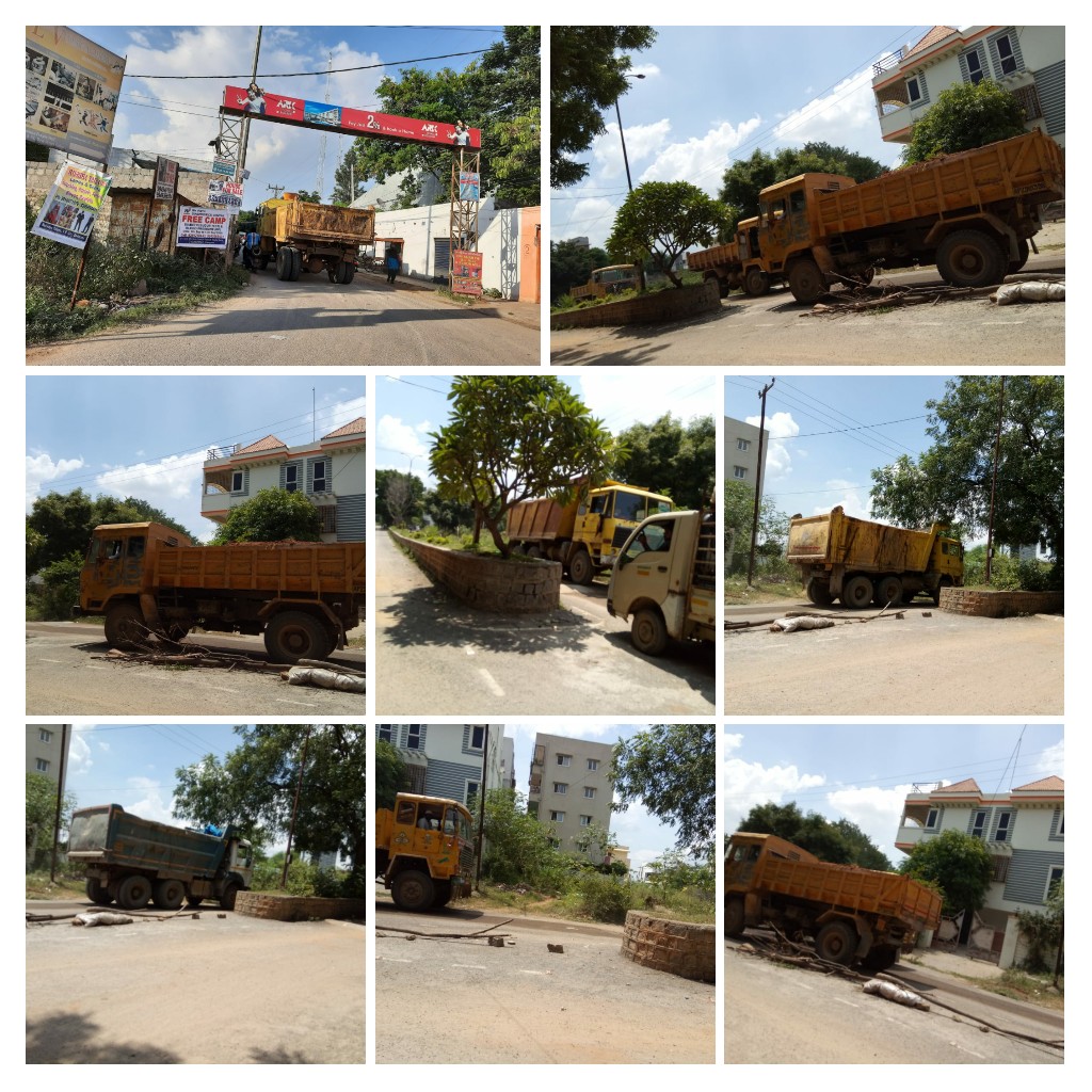 NewBolarum's tweet photo. @Director_EVDM @CEC_EVDM
Colonies/RWA r riddled with dust& #roads destroyed due to huge excavations in area. 👇🏽 #LakshammaEnclave #SaranNagar #DewDropsColony #BlueBirdsColoy #GVREnclave
Builder not complying to stds compromising residents safety.
#Pollution
#NewBolarum #alwal https://t.co/cbij13jQbA