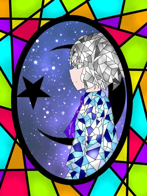 ステンドグラス風のtwitterイラスト検索結果