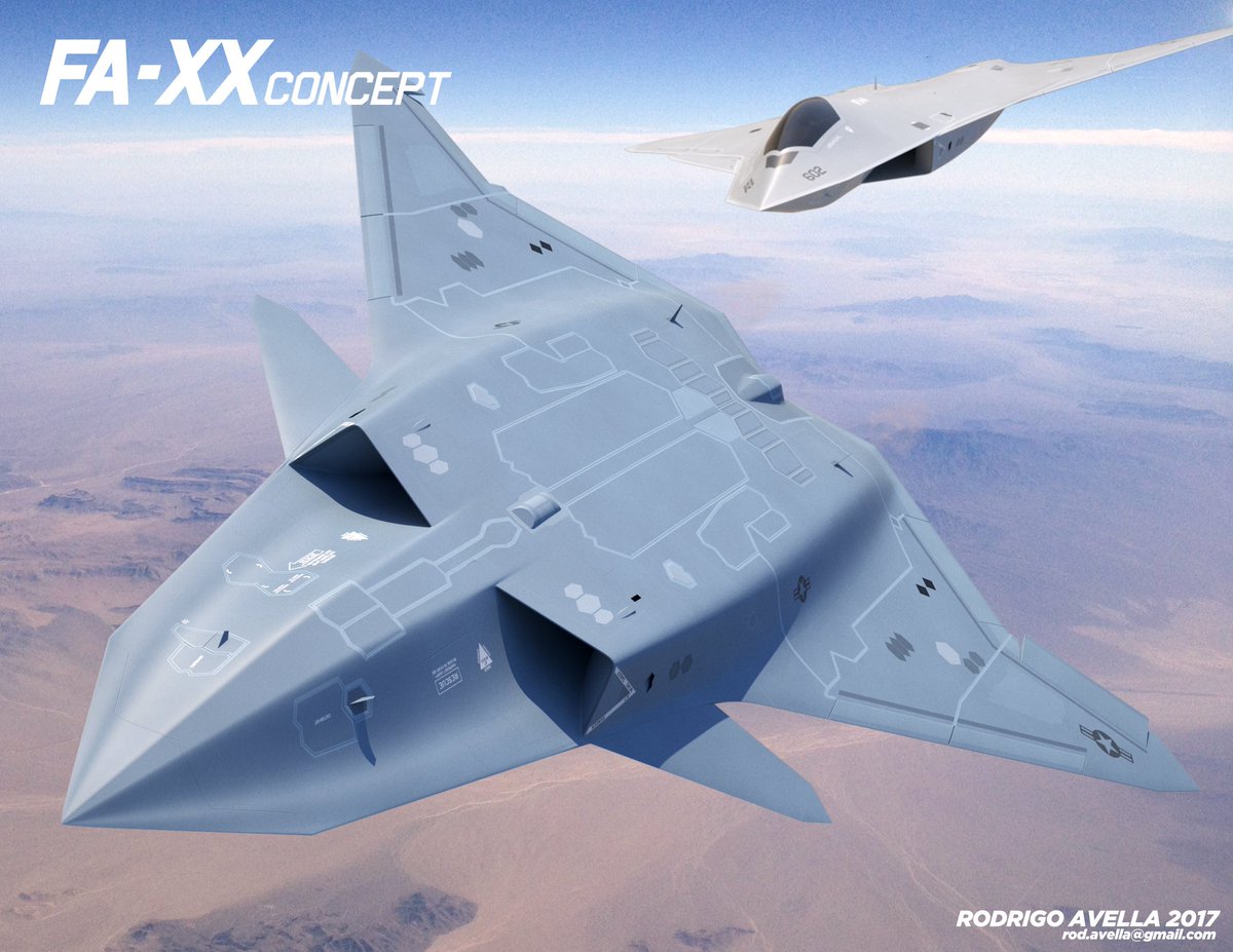3. USA- a1/a2- F-X NGF- Next Generation Fighter(6th gen) b1/b2 FA-XX ADF -Air Dominance Fighter (6th Gen)