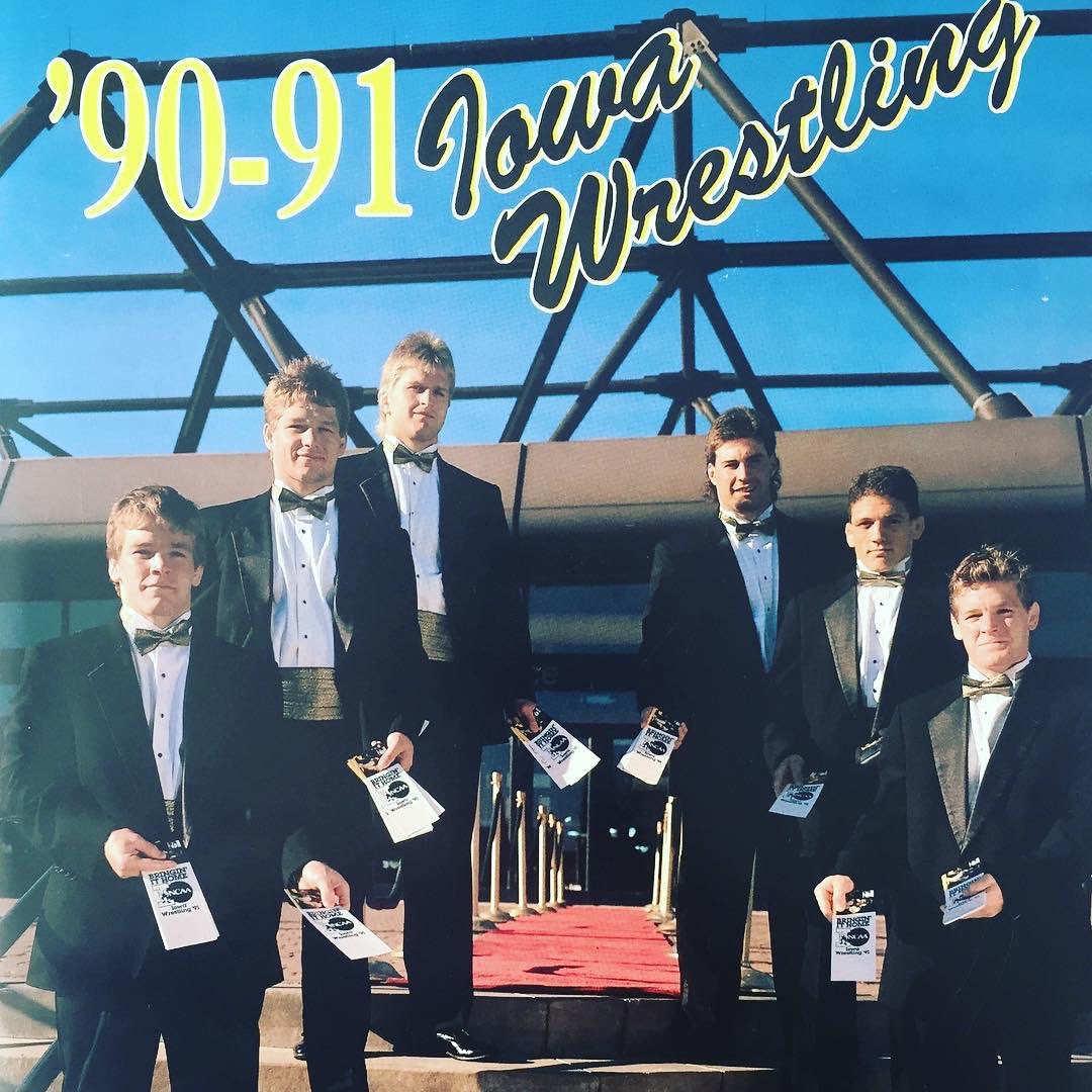 1990-1991 <a href="/Hawks_Wrestling/">Iowa Hawkeye Wrestling</a> poster.

Who thinks we need a remake of this poster?