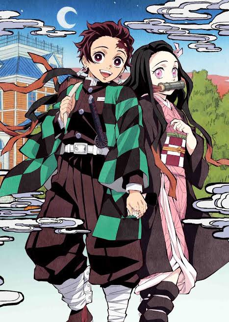 Kimetsu no Yaiba/Demon Slayer (8.7/10)Ever since the death of his father, the burden of supporting the family has fallen upon Tanjirou Kamado's shoulders. Though living impoverished on a remote mountain, the Kamado family are able to enjoy a relatively peaceful and happy life