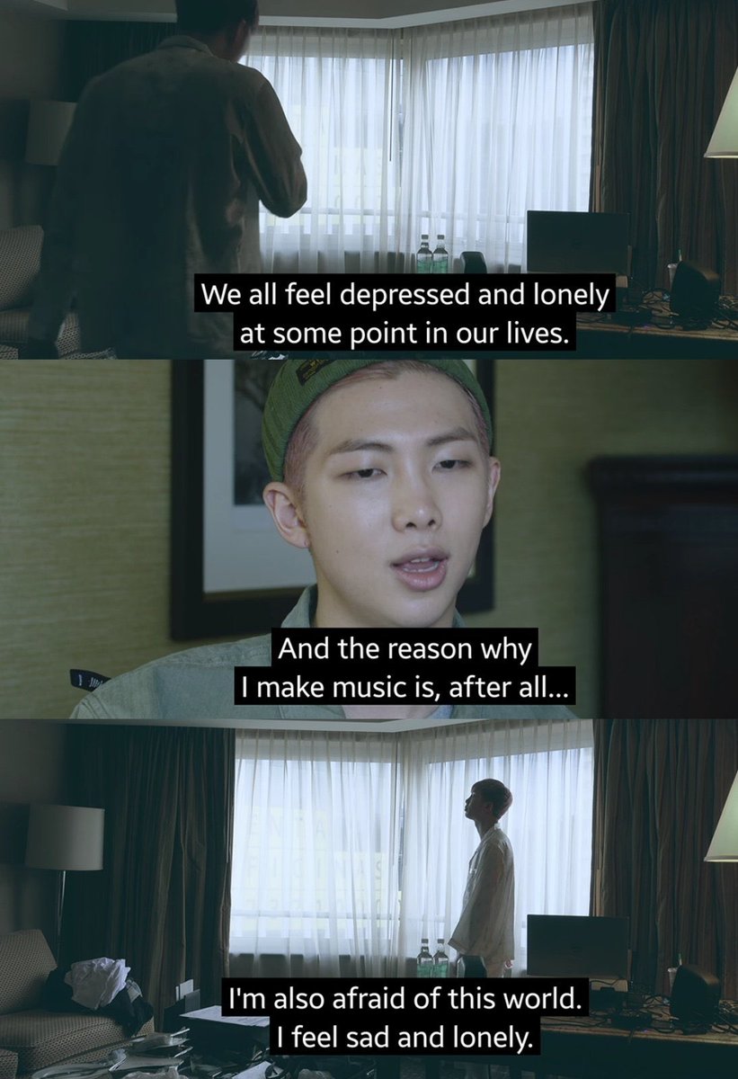 if namjoons music ever comforted you even a little, then you brought him joy