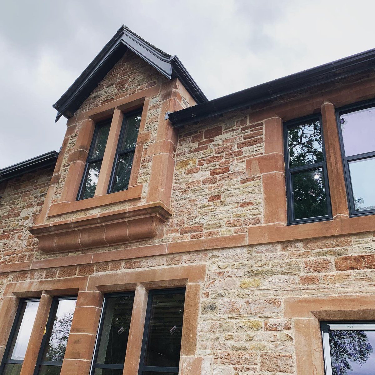 Great work at Talkin converting the old hotel for new homes.