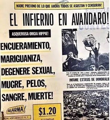 Summa Inferno no Twitter: "Se cumplen 49 años del "Festival de Rock y Ruedas" de Avándaro, el histórico festival de rock mexicano que se realizó el 11 y 12 de septiembre de