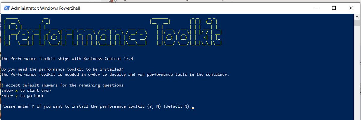 sauravdhyani's tweet photo. Let's see what I found with #msdyn365bc Business Central 2020W2 (17.0) container creation process. 
#PerformanceToolkit 😃😃 https://t.co/Nb11xZqF6m