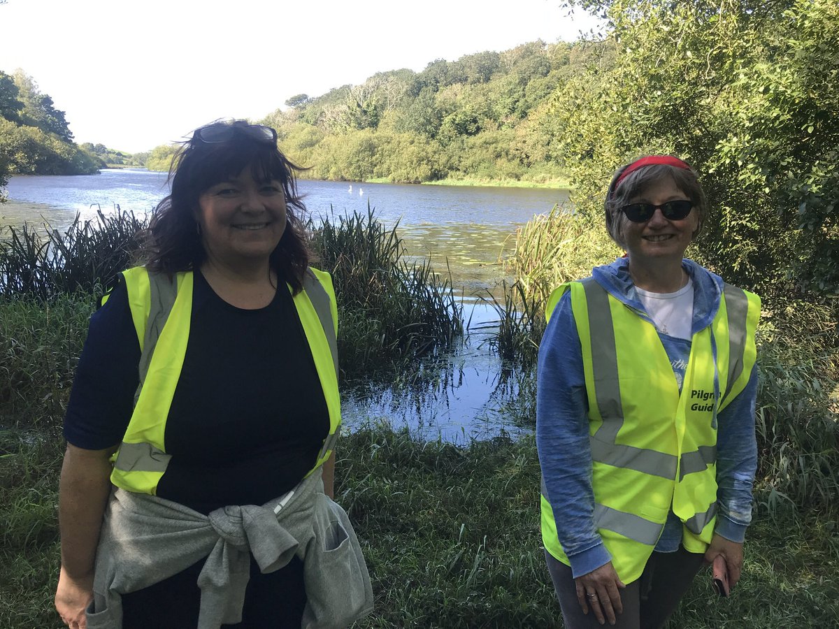 BrendaDonohue's tweet photo. On @RTECountryWide tomorrow from 8am I report on a #StPatricksway #Camino walk in #DownPatrick with fantastic guides @purdypols and #Elainebyrne @visit_StPatrick Definitely got my steps in. https://t.co/unoKz7VNLl https://t.co/wtqvLQzJcY