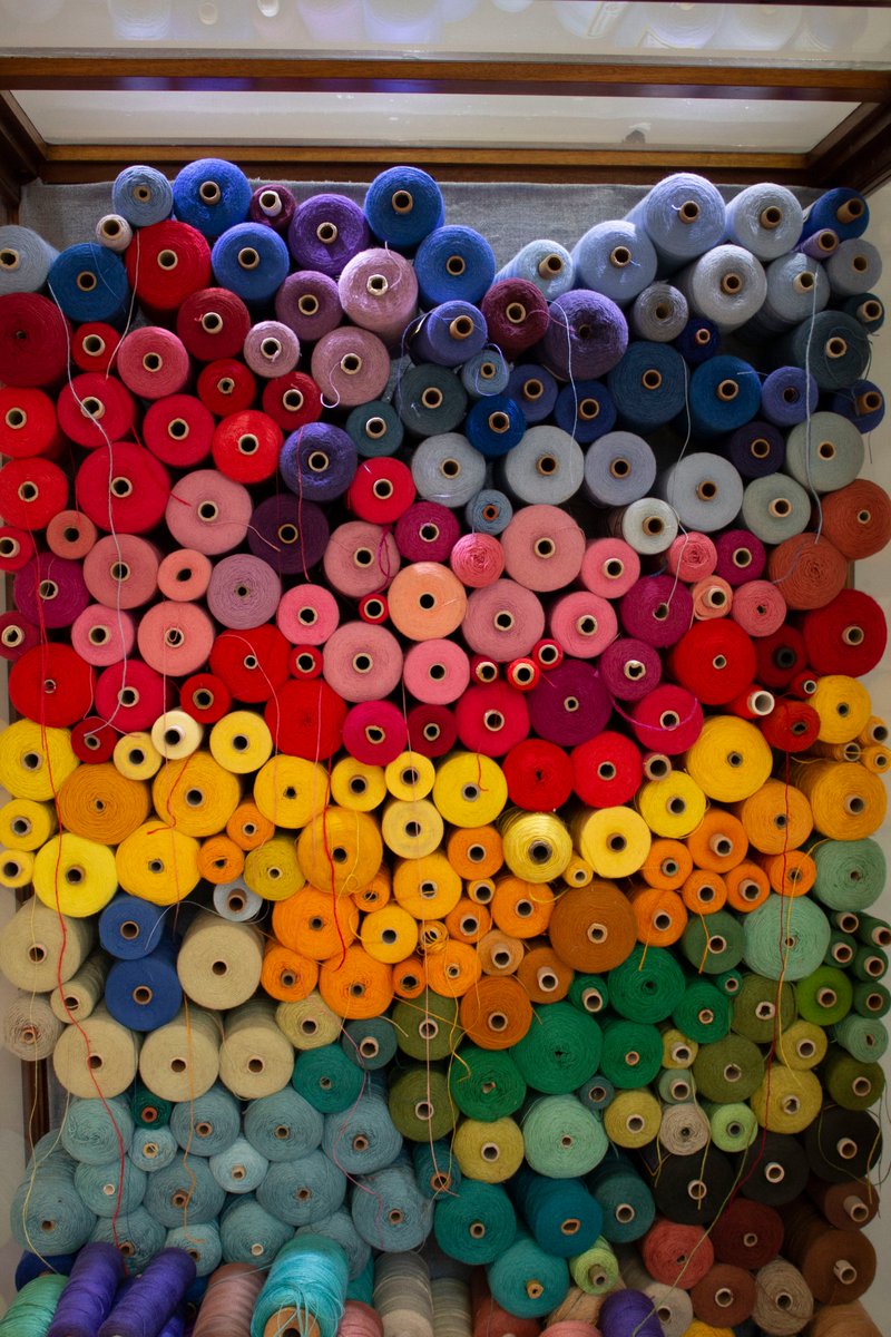 DovecotStudios's tweet photo. Happy Friday! 👏 Here's some colourful wool to kick start your weekend 👇😍 #Britishtextilesweek 

Reminder: We are open tomorrow 😄 https://t.co/R8zzlQrELm