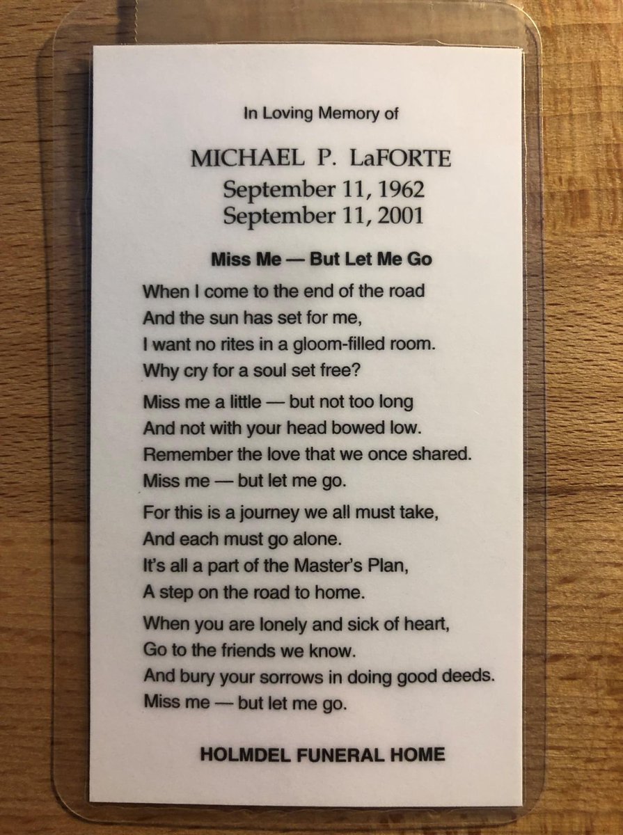 Today we remember September 11, 2001. Today I also remember my friend, Capt. Michael P. LaForte, USMC (far left)(standing next to me in 1984 when we were Lt.s) who died on his 39th birthday that day on the 105th floor of the North Tower.