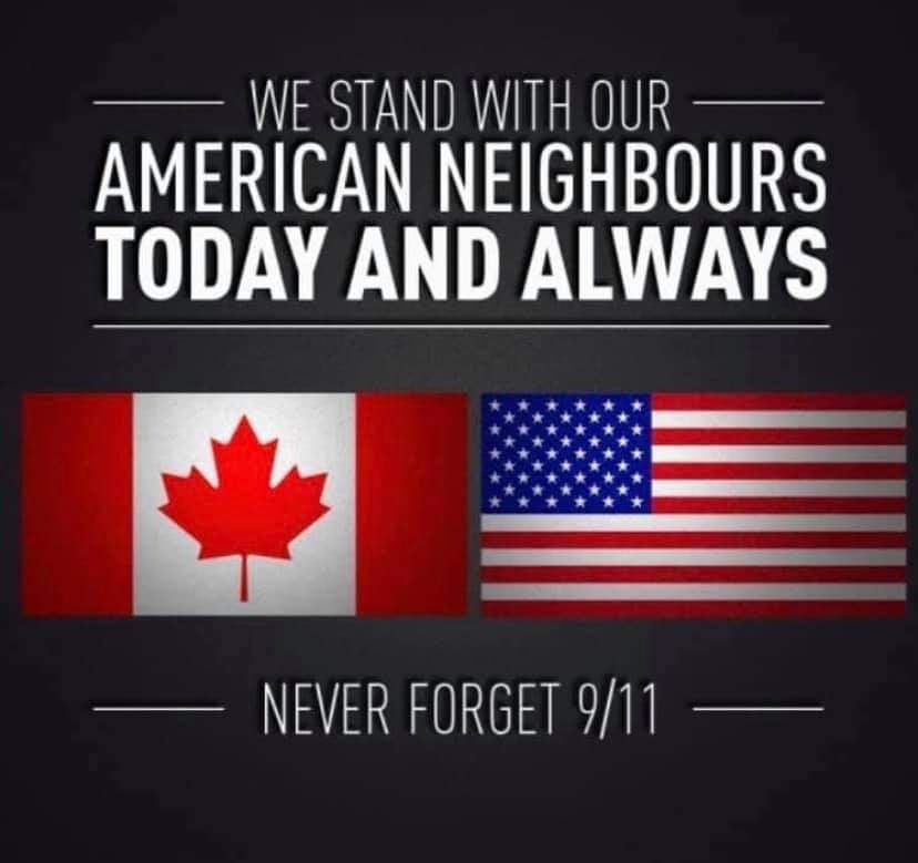 Squish_J's tweet photo. #September11 #NeverForget #canadian #American https://t.co/CHGaZBpKRE